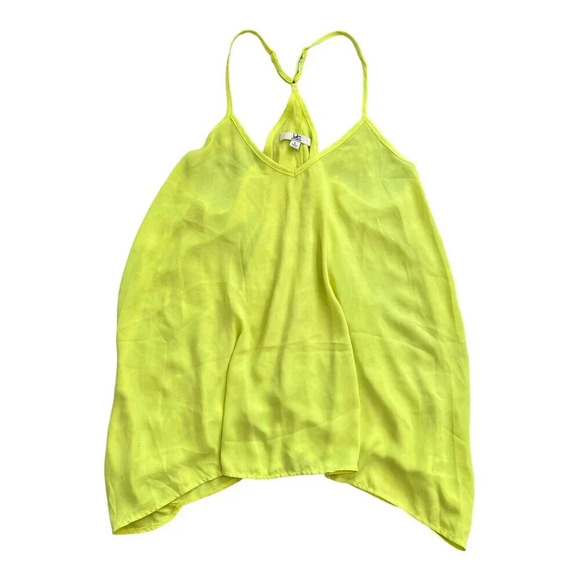 Ya Los Angeles Yellow Neon Flowy Cami L - Picture 1 of 5